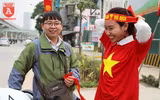 Rực đỏ cờ Tổ quốc để cổ vũ cho U23 Việt Nam